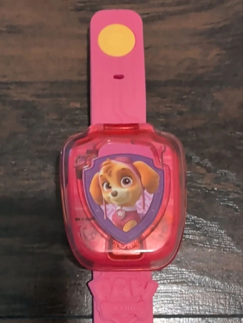 Paw Patrol Pink and Yellow Skye Kids Toy Watch